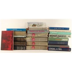 Large Lot of Civil War Related Books