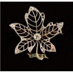 Gorgeous Art Deco Diamond Brooch