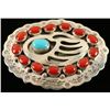 Image 1 : Sterling Bear Claw Belt Buckle