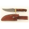 Image 1 : Damascus Steel Skinner Knife