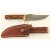 Image 2 : Damascus Steel Skinner Knife