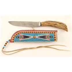 Indian Trade Knife & Sheath