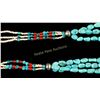 Image 2 : Navajo 3 Strand Turquoise Necklace