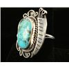 Image 2 : Large Turquoise & Sterling Navajo Ring