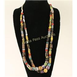 Colorful Trade Bead Necklace