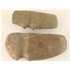 Image 1 : Lot of 2 Stone Axe Heads