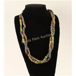 Colorful Trade Bead Necklace