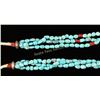 Image 2 : Sleeping Beauty 3 Strand Turquoise Necklace