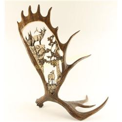 Beautiful Faux Moose Antler Decorator