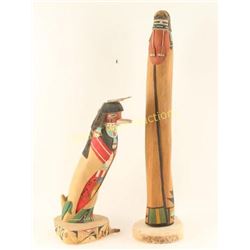 Lot of 2 Kachinas