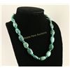 Image 1 : Single Strand Chinese Turquoise Necklace