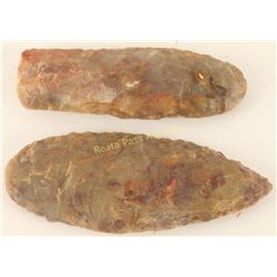 Collection of 2 Flint Blades