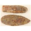 Image 1 : Collection of 2 Flint Blades