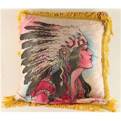 Vintage Silk Pillow