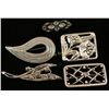 Image 1 : Lot of 5 Art Deco Brooches