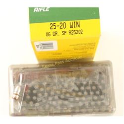 .25-20 Winchester Ammo Lot