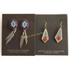 Image 1 : Lot of 2 Native American Made Earrings
