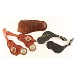 Lot of Leather Holsters & Belts