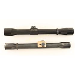 Lot of 2 Rifle Scopes