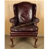 Image 1 : Leather Wingback Chair