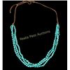Image 1 : Navajo 3 Strand Turquoise Necklace