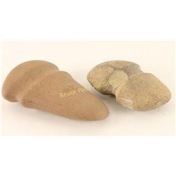 Collection of 2 Stone Axe Heads