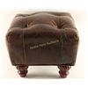 Image 2 : Leather Wrapped Footstool