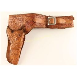Tooled Holster Rig