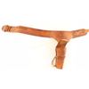 Image 2 : Nice Tooled Leather Gun Belt with Holster