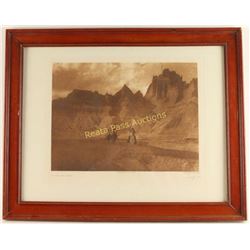 E.L. Curtis Sephia Tone Print