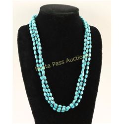 Three Strand Turquoise Necklace