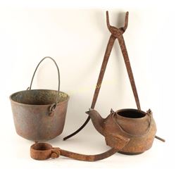 Rustic Antique Campsite Lot