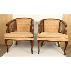 Pair of Vintage Club Chairs