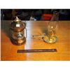 Image 1 : Candle Holder W/ Globe & Copper Lantern