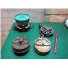 Image 1 : Antique Pulleys (3) W/ A Burner