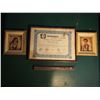 Image 2 : Cockshutt Certificate W/ Frames