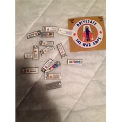 Sask War Amps Key Tags 1980-90's