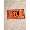 Image 1 : 1950 Low Number Plate