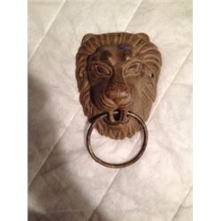Lion Head Door Knocker