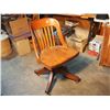 Image 1 : Wooden Office Chair On Wheels