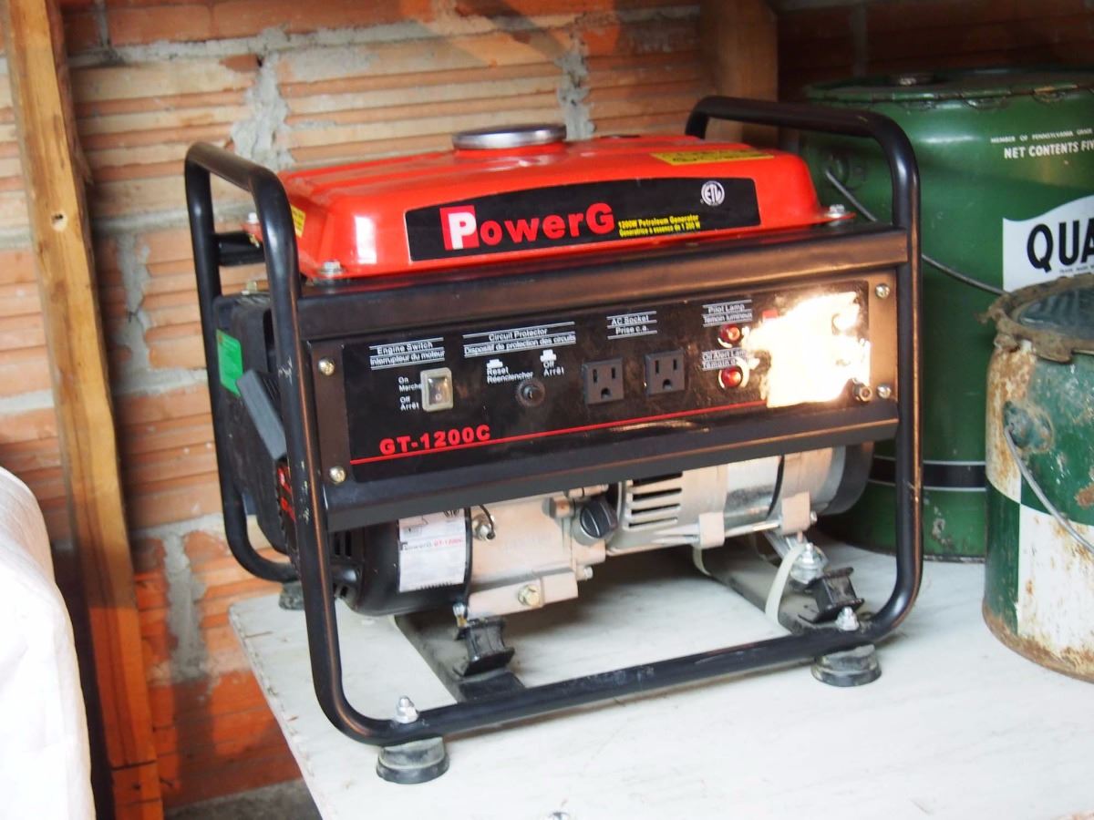 Power G Gt 1200C Generator 1200W Used Very Little Running Power G Gt 1200C Generator 1200W Used Very Little Running
