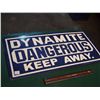 Image 1 : Dangerous Dynamite Porcelain Sign