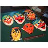 Image 1 : Plastic Masks (6)