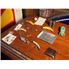 Image 1 : Lot Of Misc, Wooden Fishing Pieces, Hooks, Misc