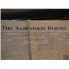 Image 2 : The Saskatoon Phenix, 1902, First Issue, W/ Other Misc. Print
