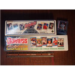 Factory Sealed Baseball Card Sets - 1991 Upper Deck 800 Set, 1991 Donruss 792 Set, 1991 40 Card Rook