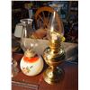 Image 2 : Oil Lamps (4) (1 Double Wick, 1 Chrome)