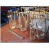 Image 2 : Glass Milk Jugs And Carrier