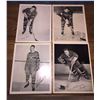 Image 1 : Lot Of 4 Quaker Hockey Photos, Montreal Lach Harvey Bouchard Geoffrion