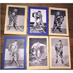 Lot Of 6 Group 1 Beehive Hockey Cards, Clancy Goldup Boll Davidson